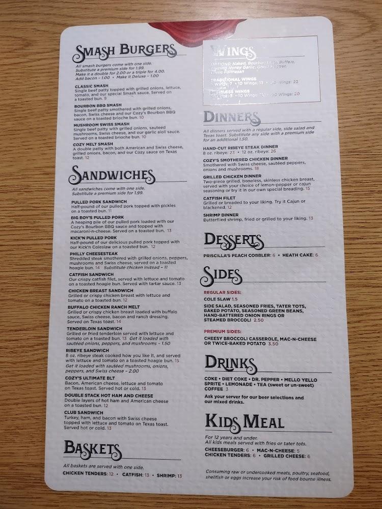 Cozy Corner Restaurant